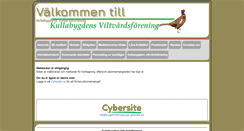 Desktop Screenshot of kvvf.jaktstudio.se
